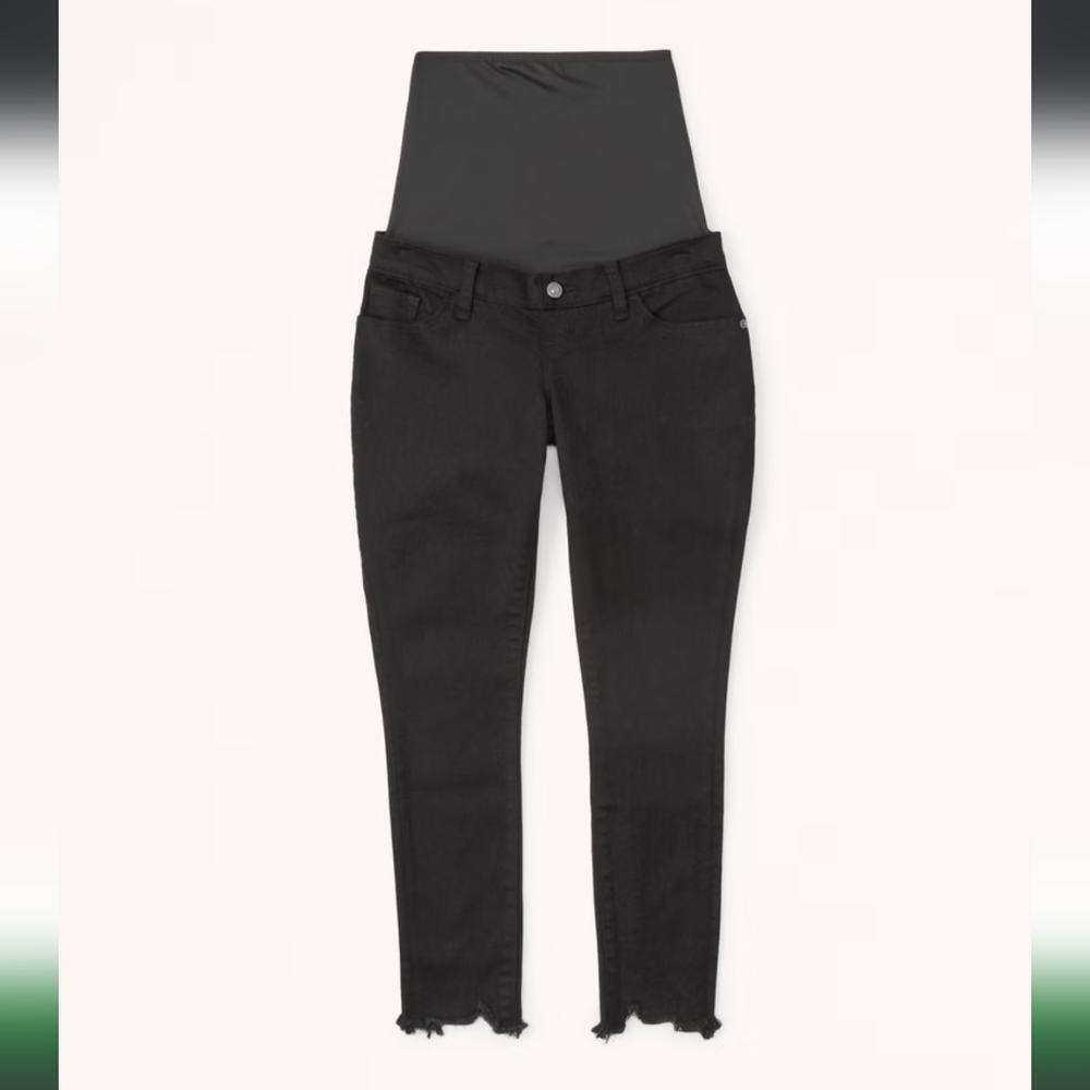 NWT Women's Abercrombie and Fitch Maternity Super Skinny Stretch Jeans